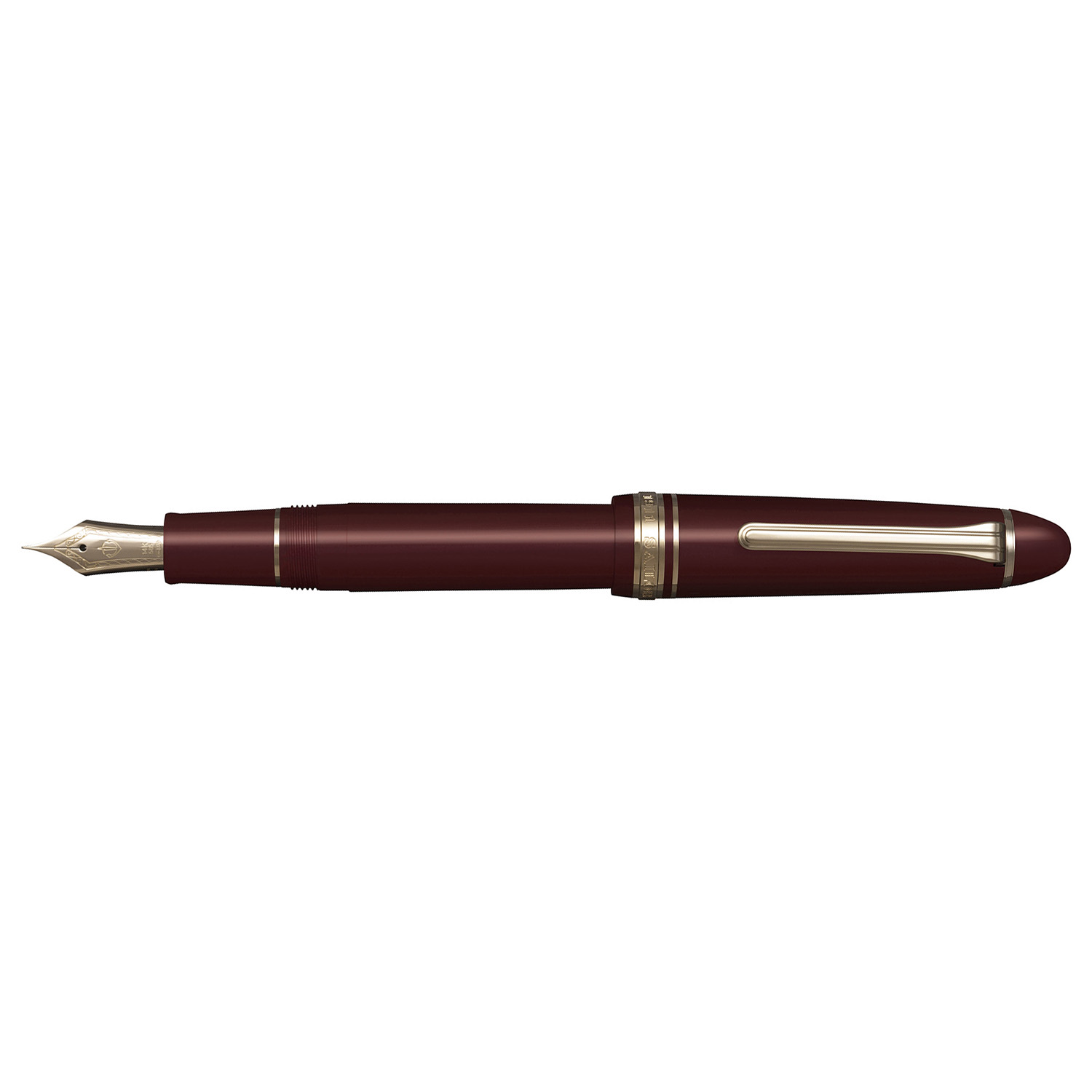 Sailor 1911L 14k Red GT Fountain pen - Vulpen / Fountain pen